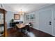 Elegant dining room with modern lighting and hardwood floors; perfect for gatherings at 8100 Dr Martin Luther King Jr N St # 202, St Petersburg, FL 33702