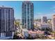 A modern high-rise apartment building with floor to ceiling windows and clear blue skies at 100 1St N Ave # 2304, St Petersburg, FL 33701