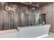 Elegant lobby featuring a modern reception desk, wood paneling and stylish lighting at 100 1St N Ave # 2304, St Petersburg, FL 33701