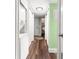 Hallway with washer and dryer and access to living area at 1011 S Moody Ave # 11, Tampa, FL 33629