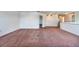 Large bonus room with neutral carpet and white walls provides a blank canvas for creating a great space at 11035 Sage Canyon Dr, Riverview, FL 33578