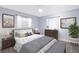 Cozy bedroom with neutral tones, stylish decor, a comfortable bed, and ample natural light at 11301 80Th Ave, Seminole, FL 33772