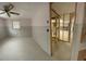 Bedroom undergoing renovation, presenting an opportunity to customize and design to your personal taste at 13605 Stacey Dr, Hudson, FL 34667