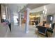 Bright open floor plan showcasing the kitchen, dining, and living areas at 18434 Eastwyck Dr, Tampa, FL 33647