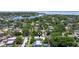 Charming neighborhood with lake views, mature trees, and sidewalks at 1920 Cherry Ne St, St Petersburg, FL 33704