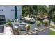Relaxing rooftop deck with hammock and string lights, perfect for outdoor lounging at 1920 Cherry Ne St, St Petersburg, FL 33704