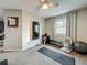 Upstairs workout area featuring neutral paint, a mirror, and exercise equipment at 2254 Springrain Dr, Clearwater, FL 33763