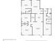 Detailed floor plan showcasing bedroom, kitchen, and living room dimensions and layout at 2718 Boca Ciega N Dr, St Petersburg, FL 33710