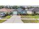 One-story home with garage, neat landscaping, and inviting curb appeal at 30217 Double Dr, Wesley Chapel, FL 33545