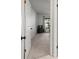View of the bedroom features neutral-colored walls and carpet, window, and dark furniture at 3305 Westmoreland Dr, Tampa, FL 33618