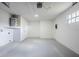 Large garage with a water heater at 5847 Harrison St, New Port Richey, FL 34653
