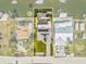 Full aerial view showing the layout of the property and surrounding area at 6531 Seaview Blvd, Hudson, FL 34667