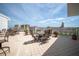 Spacious balcony with outdoor seating and stunning views of the cityscape and ocean at 700 Beach Ne Dr # 602, St Petersburg, FL 33701