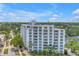 Luxury high-rise featuring modern architecture and stunning views from every residence balcony at 700 Beach Ne Dr # 602, St Petersburg, FL 33701