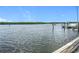 Relaxing view of the water from the backyard at 809 Bahia Del Sol Dr # 72, Ruskin, FL 33570