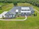 Stunning home with modern architectural details, complemented by a well-manicured lawn and landscaping at 937 Old Welcome Rd, Lithia, FL 33547