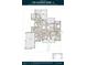 Detailed floor plan showcasing the layout of a spacious home with multiple bedrooms, living areas, and a garage at 937 Old Welcome Rd, Lithia, FL 33547
