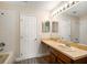 Full bathroom with shower-tub combination and modern vanity at 11132 Creek Haven Dr, Riverview, FL 33569