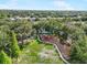 Aerial shot featuring a well-maintained playground with modern equipment in green surroundings at 11132 Creek Haven Dr, Riverview, FL 33569