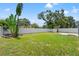 Large fenced backyard providing ample space for relaxation or recreation at 11829 104Th St, Largo, FL 33773