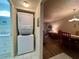 Convenient laundry area with stackable washer and dryer near living spaces at 1286 Mission Hills Blvd, Clearwater, FL 33759