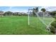 Community soccer field with well-maintained grass and goals, perfect for outdoor activities and recreation at 1613 Cabbage Key Dr, Ruskin, FL 33570