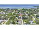 The home sits nestled among lush greenery, with a view of the bay in the distance at 1822 1St Se St, St Petersburg, FL 33705