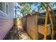 Backyard shed with a chicken coop at 1822 1St Se St, St Petersburg, FL 33705
