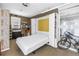 Cozy studio apartment featuring a murphy bed, ample storage, and natural light, maximizing space and functionality at 1822 1St Se St, St Petersburg, FL 33705