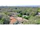An aerial view of the neighborhood and nearby waterways at 1887 Springtime Ave, Clearwater, FL 33755
