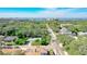 Scenic aerial view of the community surrounded by lush trees and beautiful city views at 1887 Springtime Ave, Clearwater, FL 33755