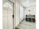 Inviting entryway with a decorative door and modern decor at 1887 Springtime Ave, Clearwater, FL 33755