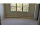 Cozy bedroom with neutral carpet, ample natural light from a large window, and a closet at 19251 Stone Hedge Dr, Tampa, FL 33647