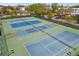 Multiple tennis courts are available in the community at 2311 Brisbane St # 45, Clearwater, FL 33763