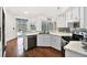 Kitchen featuring stainless steel appliances, and hardwood floors at 2454 Shadecrest Rd, Land O Lakes, FL 34639