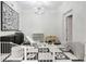 Bright playroom featuring a black and white play mat, toys, and plenty of space for fun at 2819 Safe Harbor Dr, Tampa, FL 33618
