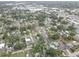 A real estate aerial view showcases the community's well-maintained properties, lush landscaping, and convenient access to shopping centers at 3212 34Th N Ave, St Petersburg, FL 33713