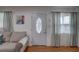 Bright entryway with decorative glass door and stylish interior at 3212 34Th N Ave, St Petersburg, FL 33713