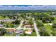 Inviting one-story home on a corner lot in a peaceful neighborhood with well-maintained landscaping at 8445 Angela Ct, Zephyrhills, FL 33541