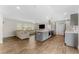 Open concept living room and kitchen at 9819 Allen Rd, Lithia, FL 33547