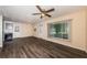 Open living area with updated flooring, windows for natural light, and neutral paint at 8184 49Th N Ave, St Petersburg, FL 33709