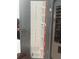 Close up of electrical panel with labels and circuit breakers at 1020 85Th N Ave # 223, St Petersburg, FL 33702