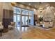 Lobby with elegant seating areas, stylish decor, travertine flooring, and grand entrance at 11 Baymont St # 505, Clearwater Beach, FL 33767