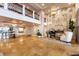 Spacious lobby featuring piano, fireplace, seating area, and elegant decor at 11 Baymont St # 505, Clearwater Beach, FL 33767