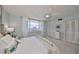Bright, spacious bedroom featuring plush carpet, light walls, and two large closets at 1591 Gulf Blvd # 304S, Clearwater Beach, FL 33767