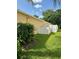 Green and well-maintained backyard at 19743 Ellendale Dr, Land O Lakes, FL 34638
