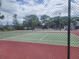 Outdoor tennis courts available for resident use within a fenced in area at 209 Corkwood Ln, Oldsmar, FL 34677