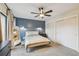 Bright bedroom featuring modern decor, ample lighting, and a cozy sleeping space at 4114 Pinelake Ln # 202, Tampa, FL 33618