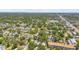 Overhead view showing the desirable neighborhood, community greenery and nearby shopping and dining at 483 32Nd N Ave, St Petersburg, FL 33704