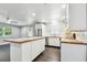 Spacious kitchen with butcher block countertops, stainless steel appliances, and ample natural light at 483 32Nd N Ave, St Petersburg, FL 33704